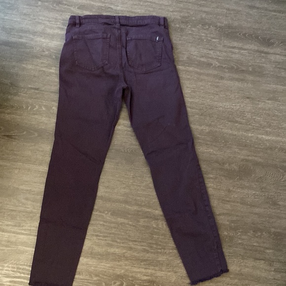Mid rise purple jeans - Picture 3 of 6